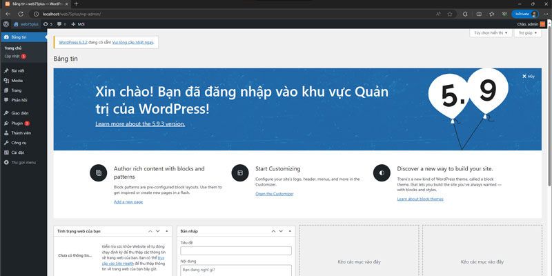 hướng dẫn thiết kế website bằng wordpress - bước 4